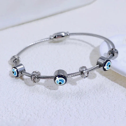Anti Tarnish Evil Eye - Bracelet