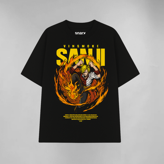Vinsmoke Sanji (One Piece) Unisex Oversized T-shirt