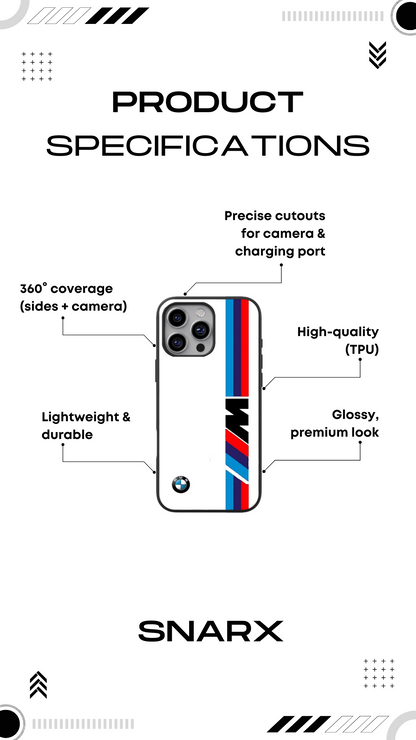 BMW M Sport x Logo Case - Glass Case