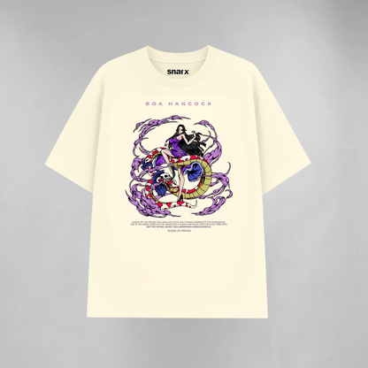 Pirate Empress Boa Hancock (One Piece) Unisex Oversized T-shirt