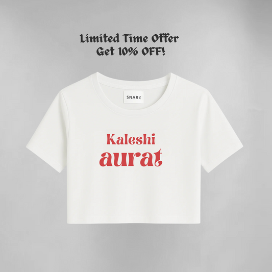 Kaleshi Aurat - Crop Top