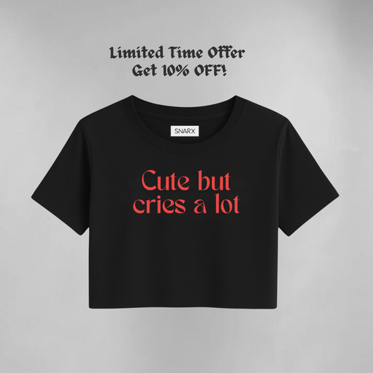 Cute but cries alot - Crop top