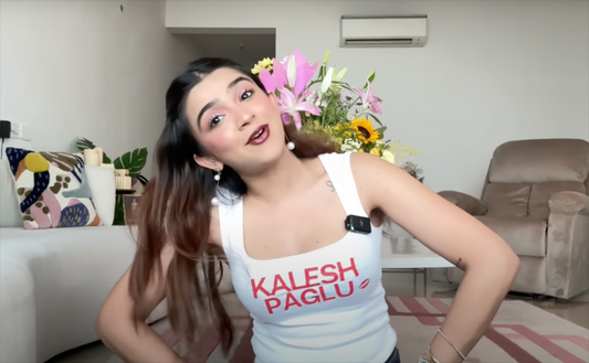 Kalesh Paglu (Apoorva - Rebel kid Inspired) - Crop Tank Top