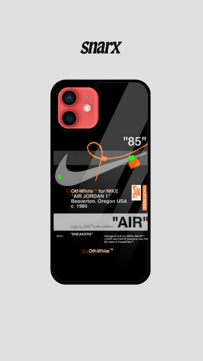 AIR Reinvented – Nike x Off-White Collage Glass Case