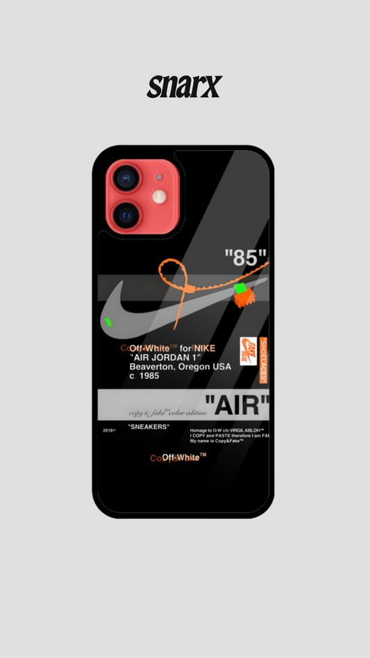 AIR Reinvented – Nike x Off-White Collage Glass Case