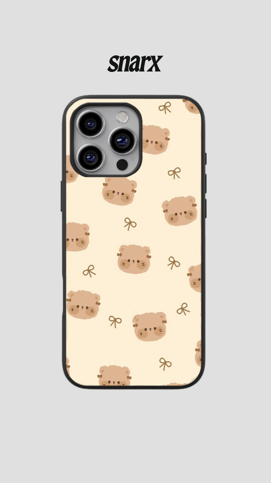 Bowtie & Bear - Glass Case