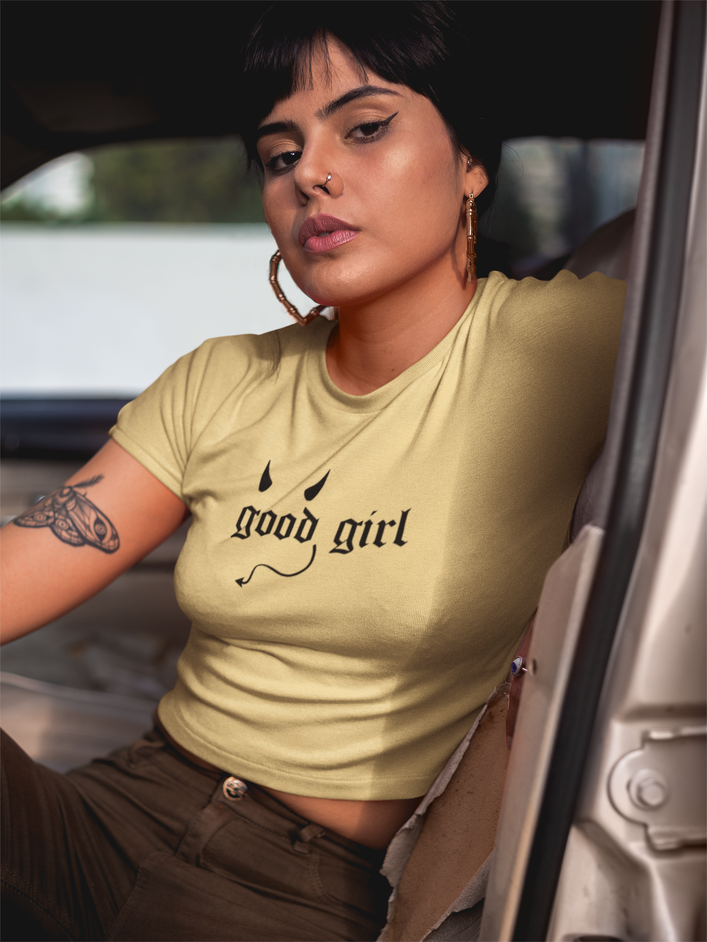Good girl crop top