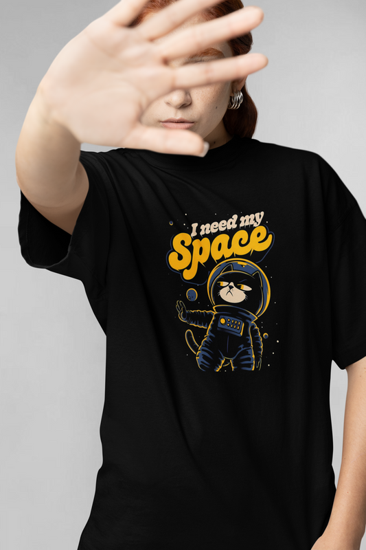 I need my space unisex oversized t-shirt