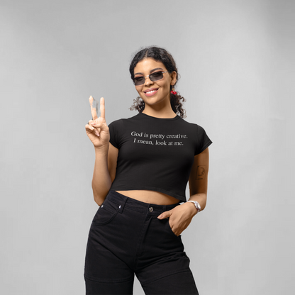 Creative - Crop top