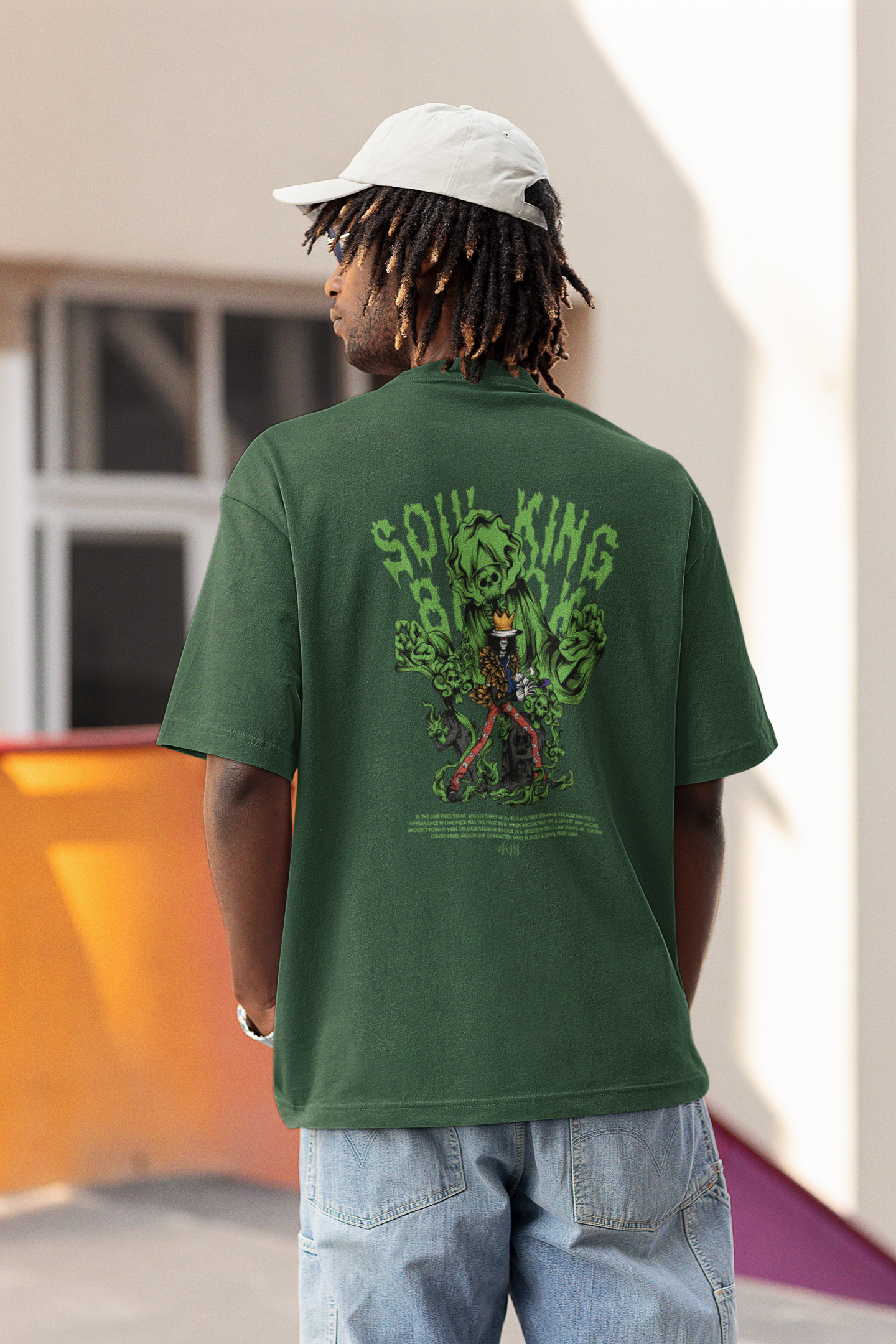 Brook Soul King (One Piece) Unisex Oversized T-shirt