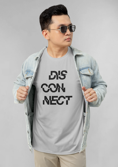 Disconnect unisex oversized t-shirt
