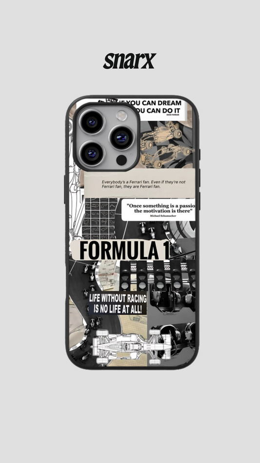 Formula 1 Sticker - Glass Case
