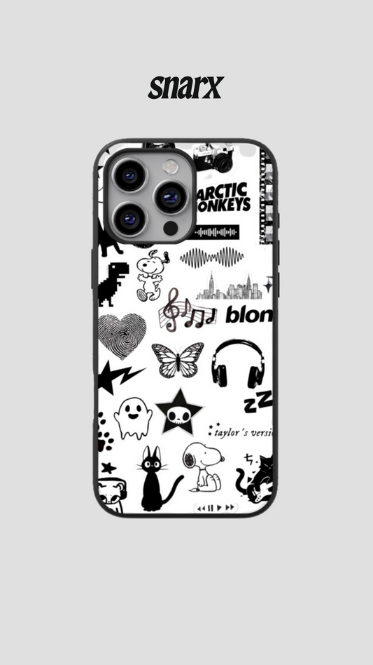 Monochrome Mood – Glass Case