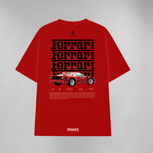 Ferrari F40 unisex oversized t-shirt