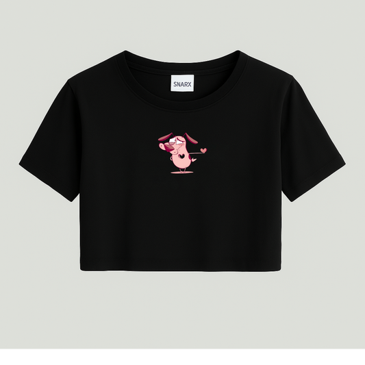 Fraidy crop top