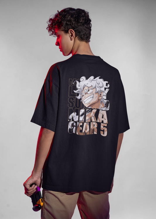 Luffy gear 5 unisex oversized t-shirt