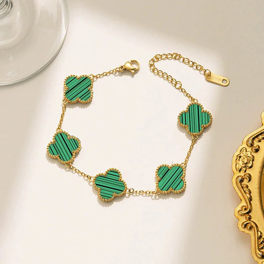 Anti Tarnish Clover - Bracelet