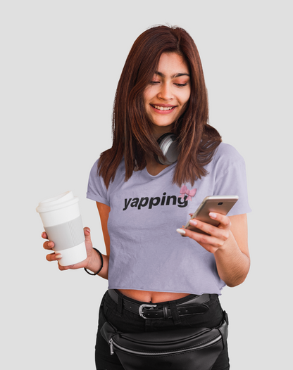 Yapping - Crop Top