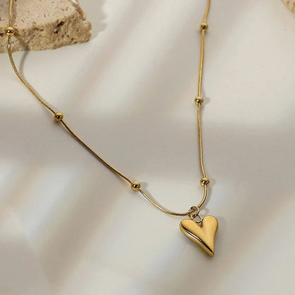 Heart Themed Gold - Necklace