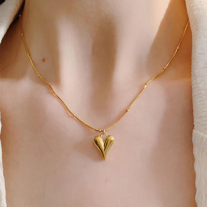 Heart Themed Gold - Necklace