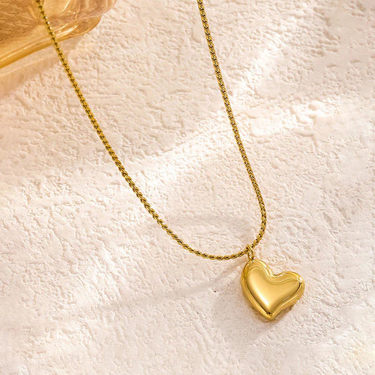 Minimalist Heart Themed - Necklace