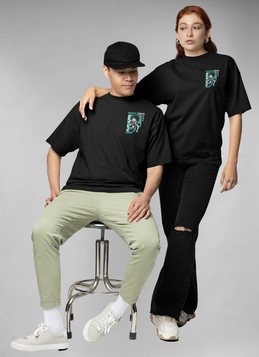 Izuku midoria unisex oversized t-shirt