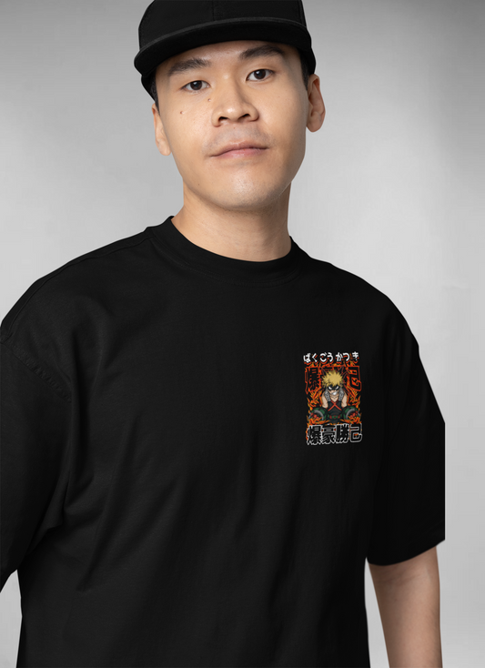 katsuki bakugou unisex oversized t-shirt