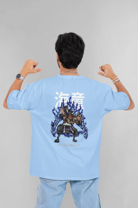 Kaido (one piece) unisex oversized t-shirt