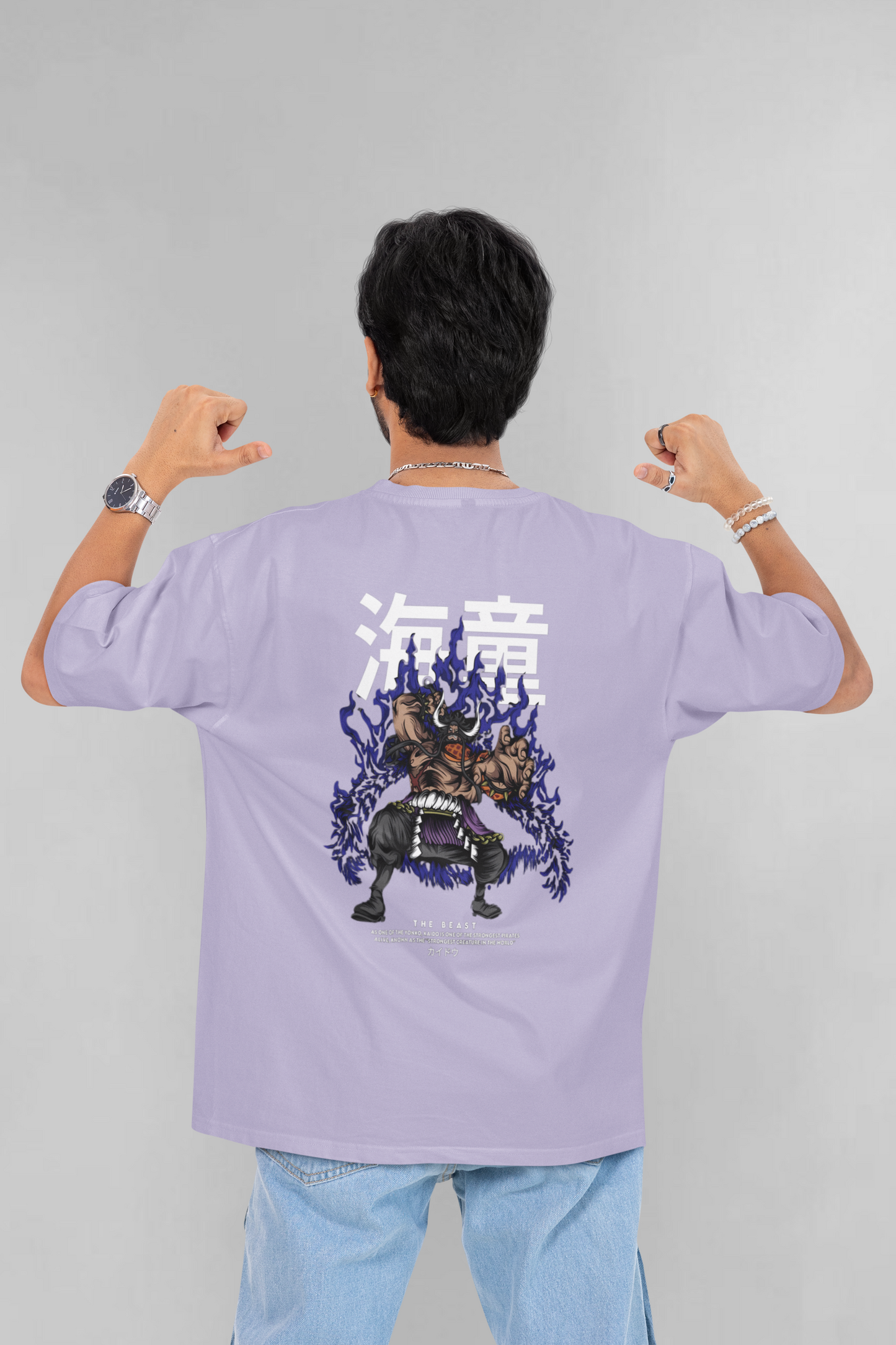 Kaido (one piece) unisex oversized t-shirt