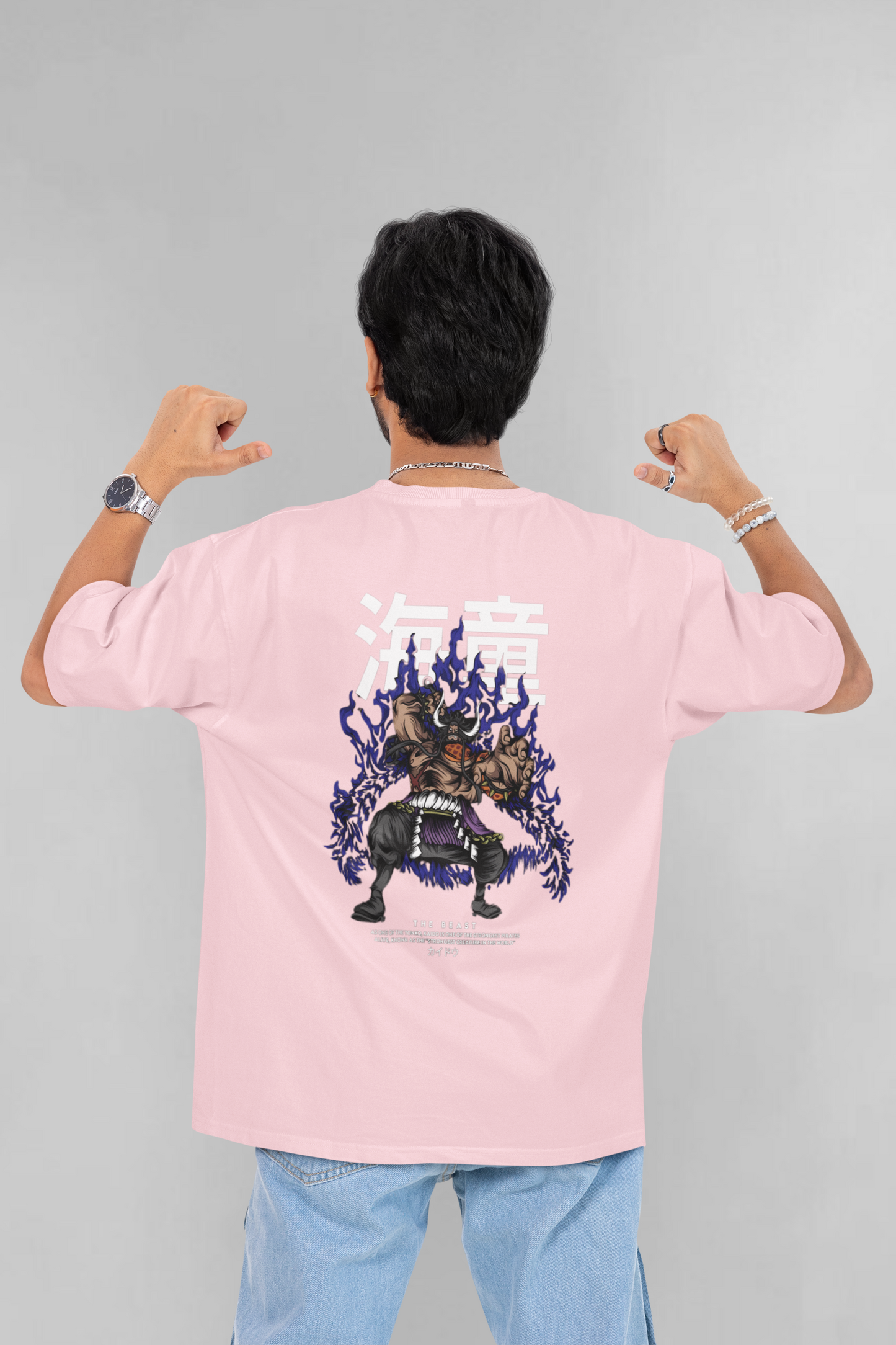 Kaido (one piece) unisex oversized t-shirt
