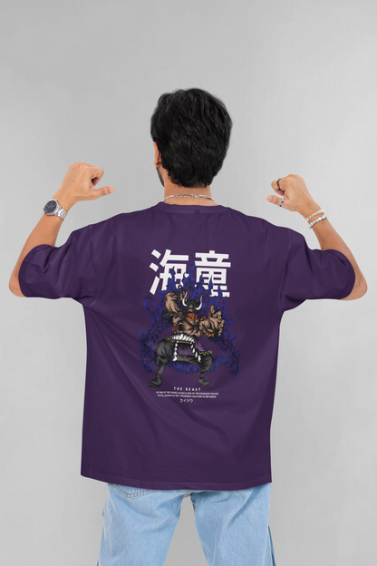 Kaido (one piece) unisex oversized t-shirt