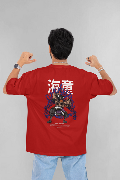 Kaido (one piece) unisex oversized t-shirt