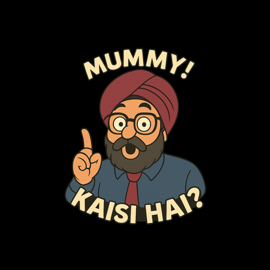 Mummy kaisi hai?(Maheep Singh Inspired) Unisex oversized t-shirt