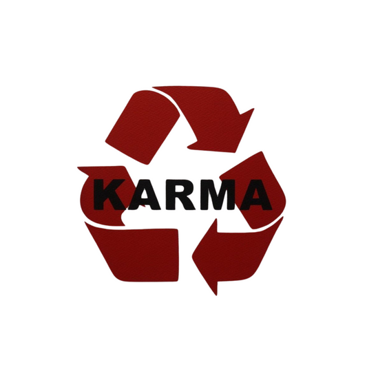 Karma unisex oversized t-shirt