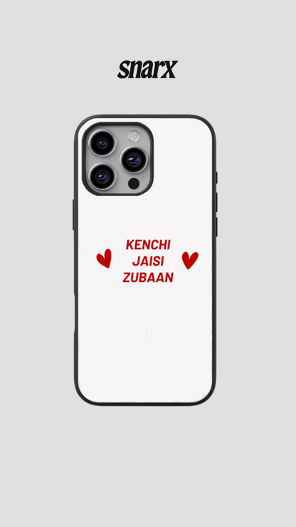 Kenchi Jaisi Zubaan - Glass Case