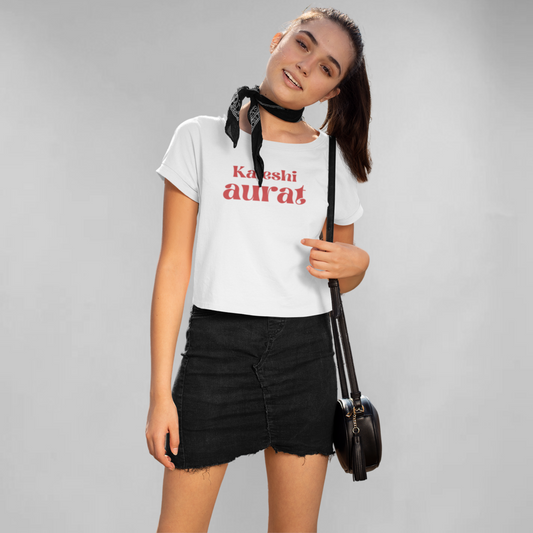 Kaleshi Aurat Crop Top