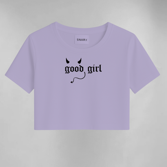 Good girl crop top
