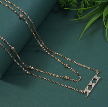 Multi Layered Thunder Style - Necklace