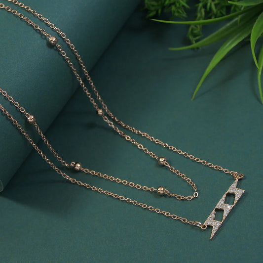 Multi Layered Thunder Style - Necklace