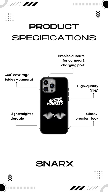 Arctic Monkeys Wave Phone Case