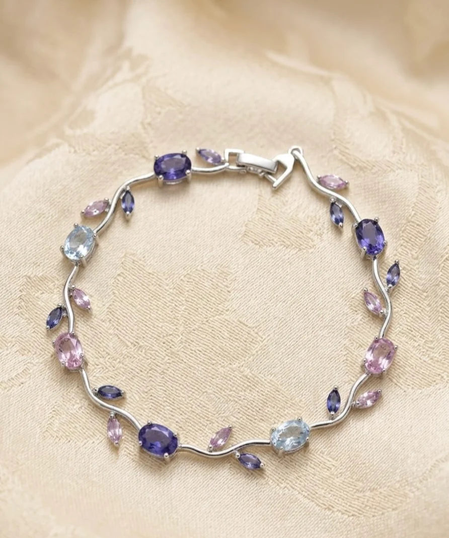 Rapunzel Silver Tulip Bracelet