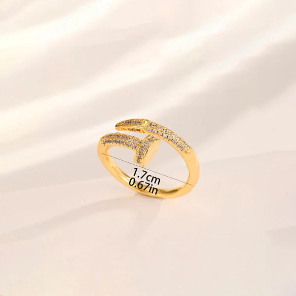 Anti Tarnish Nail - Ring