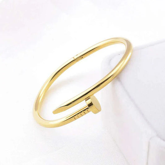 Nail Gold Plated - Bracelet