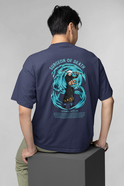 Trafal D. Water law Surgeon of Death (One Piece) Unisex Oversized T-shirt