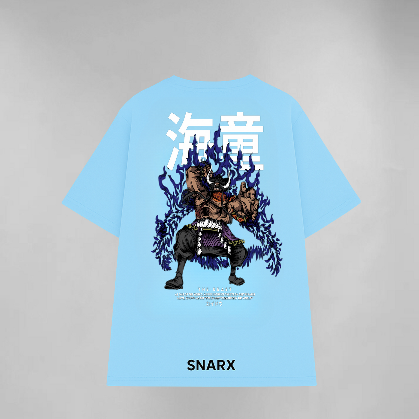 Kaido (one piece) unisex oversized t-shirt