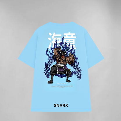 Kaido (one piece) unisex oversized t-shirt