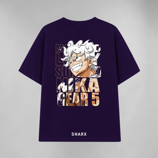 Luffy gear 5 unisex oversized t-shirt