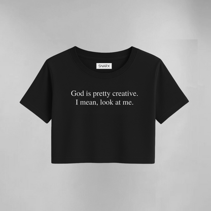 Creative - Crop top