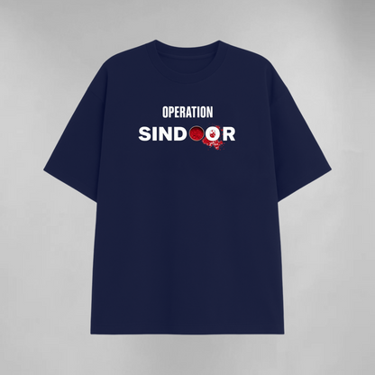 Operation Sindoor premium unisex oversized t-shirt