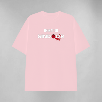 Operation Sindoor premium unisex oversized t-shirt